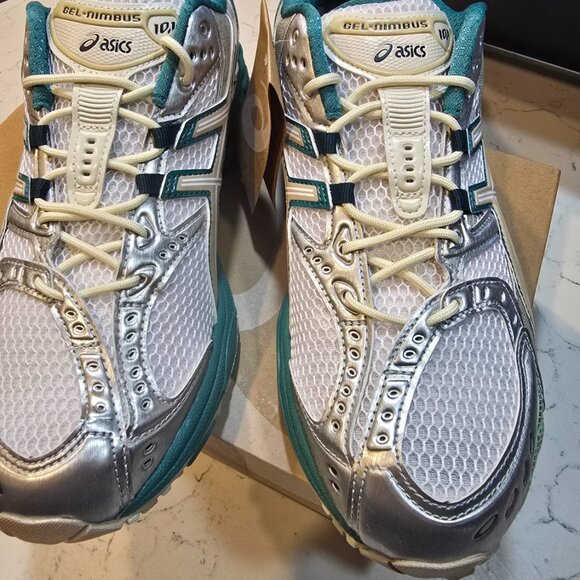 Asics Sportstyle Gel-Nimbus 10.1 Rainy Lake Running Men Shoes 1203A543-102 SZ 10 - Picture 7 of 15